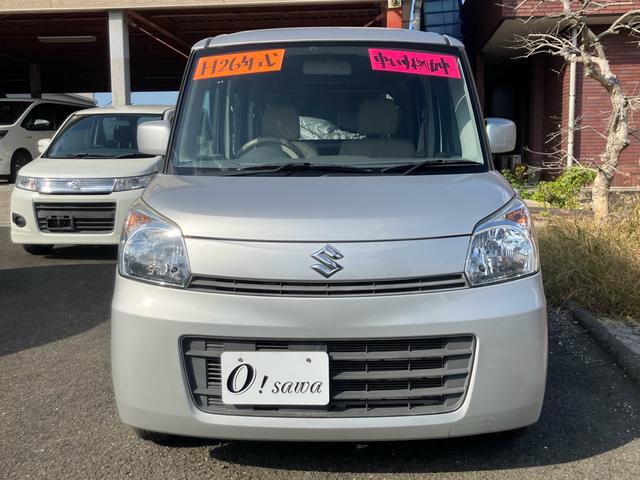 スペーシア Ｇ　車いす移動車　スマートキー　プッシュスタート　セキュリティー　ベンチシート　両側スライドドア　電動格納ミラー（9枚目）