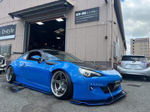 ８６ ＧＴ　ＨＫＳスーパーチャージャー　エアサス公認車輌　レカロシート　ワーク１８インチ　ワイドボディ　オーバーフェンダー（2枚目）
