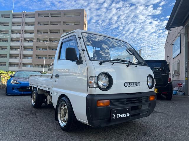 キャリイトラック KU ローダウン アドバン13インチアルミ MT 三方開(2枚目)