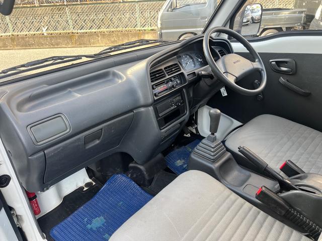 キャリイトラック KU ローダウン アドバン13インチアルミ MT 三方開(11枚目)