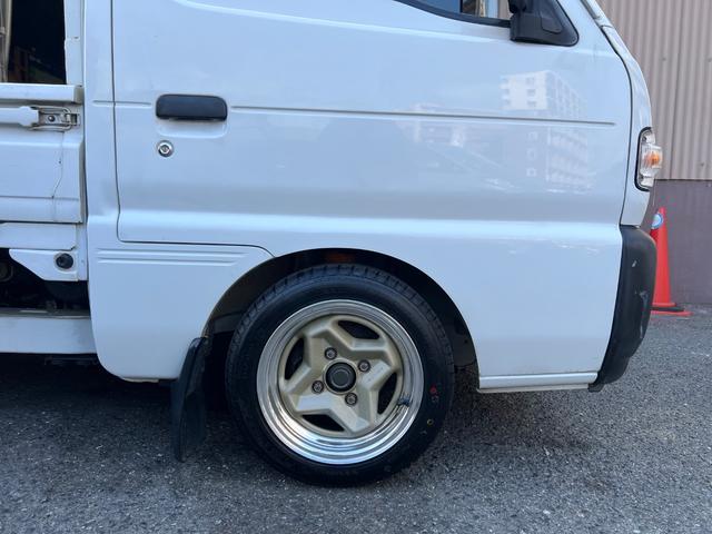 キャリイトラック KU ローダウン アドバン13インチアルミ MT 三方開(23枚目)