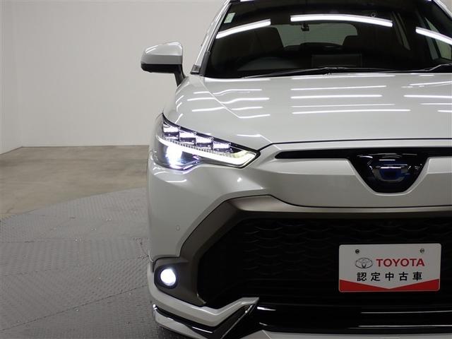 カローラクロス ハイブリッド Z フルセグ DVD再生 バックカメラ 衝突被害軽減システム ETC ドラレコ LEDヘッドランプ 記録簿(9枚目)