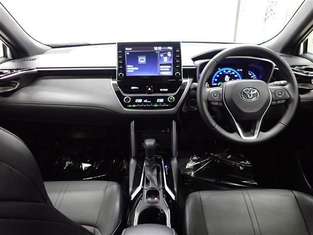 カローラクロス ハイブリッド Z フルセグ DVD再生 バックカメラ 衝突被害軽減システム ETC ドラレコ LEDヘッドランプ 記録簿(14枚目)