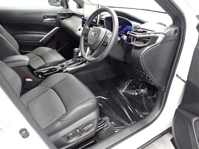 カローラクロス ハイブリッド Z フルセグ DVD再生 バックカメラ 衝突被害軽減システム ETC ドラレコ LEDヘッドランプ 記録簿(15枚目)