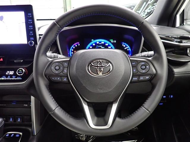 カローラクロス ハイブリッド Z フルセグ DVD再生 バックカメラ 衝突被害軽減システム ETC ドラレコ LEDヘッドランプ 記録簿(24枚目)