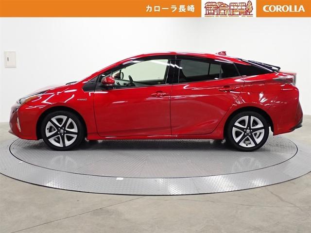 プリウス Sツーリングセレクション フルセグ メモリーナビ DVD再生 バックカメラ 衝突被害軽減システム ETC ドラレコ LEDヘッドランプ(3枚目)