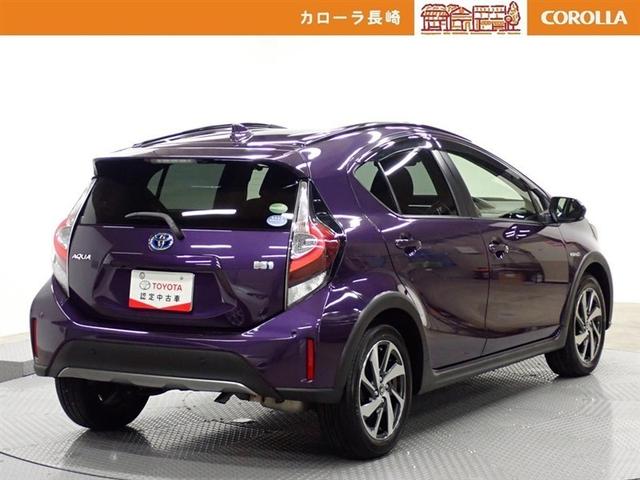 アクア クロスオーバー フルセグ メモリーナビ DVD再生 バックカメラ 衝突被害軽減システム ETC ドラレコ LEDヘッドランプ 記録簿(5枚目)