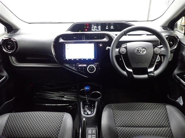 アクア クロスオーバー フルセグ メモリーナビ DVD再生 バックカメラ 衝突被害軽減システム ETC ドラレコ LEDヘッドランプ 記録簿(15枚目)