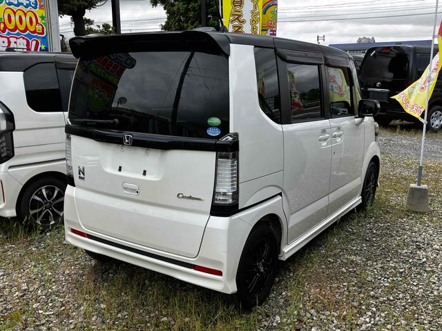 Ｎ－ＢＯＸカスタム Ｇ・Ａパッケージ　ＥＴＣ　両側電動スライドドア　ナビ　ＴＶ　衝突被害軽減システム　オートライト　ＨＩＤ　スマートキー　アイドリングストップ　電動格納ミラー　ベンチシート　ＣＶＴ　盗難防止システム　ＡＢＳ　ＥＳＣ　ＣＤ（16枚目）