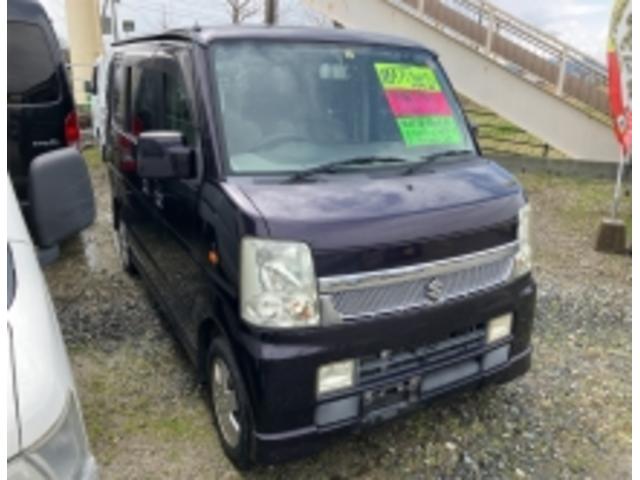 エブリイワゴン ＰＺターボ　ドライブレコーダー　両側スライド・片側電動　ナビ　ＴＶ　キーレスエントリー　電動格納ミラー　ＡＴ　盗難防止システム　ＡＢＳ　ＣＤ　ＤＶＤ再生　ＵＳＢ　Ｂｌｕｅｔｏｏｔｈ　アルミホイール（9枚目）