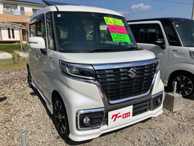 スペーシアカスタム ハイブリッドＸＳ　ＥＴＣ　バックカメラ　両側電動スライドドア　ナビ　ＴＶ　クリアランスソナー　レーンアシスト　衝突被害軽減システム　オートライト　ＬＥＤヘッドランプ　スマートキー　アイドリングストップ　電動格納ミラー（14枚目）