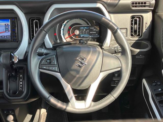 ハスラー ハイブリッドＸ　ＥＴＣ　バックカメラ　ナビ　ＴＶ　クリアランスソナー　レーンアシスト　衝突被害軽減システム　オートライト　ＬＥＤヘッドランプ　スマートキー　アイドリングストップ　電動格納ミラー　シートヒーター　ＣＶＴ（3枚目）