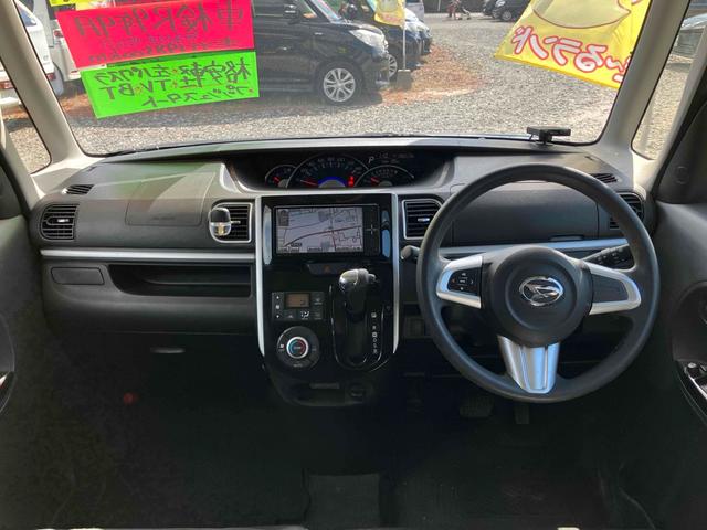 タント カスタムX ETC バックカメラ 両側スライド・片側電動 ナビ TV オートライト LEDヘッドランプ スマートキー アイドリングストップ 電動格納ミラー ベンチシート CVT 盗難防止システム ABS CD(2枚目)