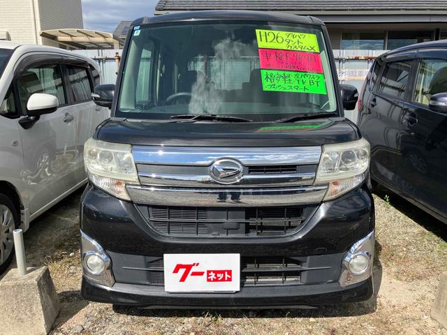 タント カスタムX ETC バックカメラ 両側スライド・片側電動 ナビ TV オートライト LEDヘッドランプ スマートキー アイドリングストップ 電動格納ミラー ベンチシート CVT 盗難防止システム ABS CD(13枚目)