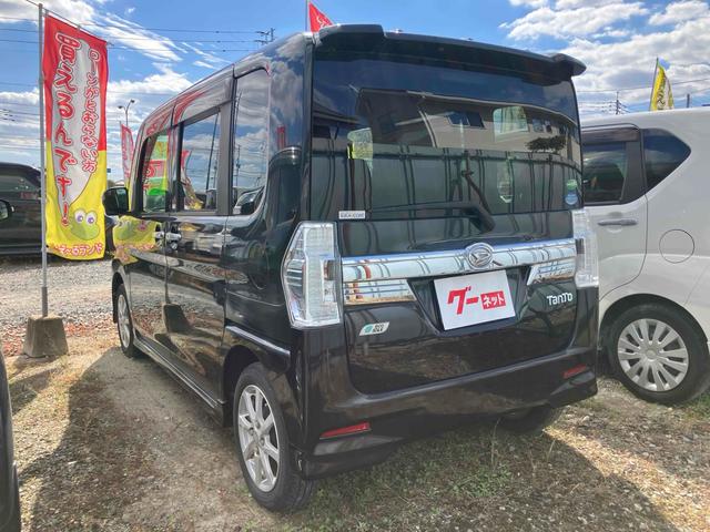 タント カスタムX ETC バックカメラ 両側スライド・片側電動 ナビ TV オートライト LEDヘッドランプ スマートキー アイドリングストップ 電動格納ミラー ベンチシート CVT 盗難防止システム ABS CD(15枚目)