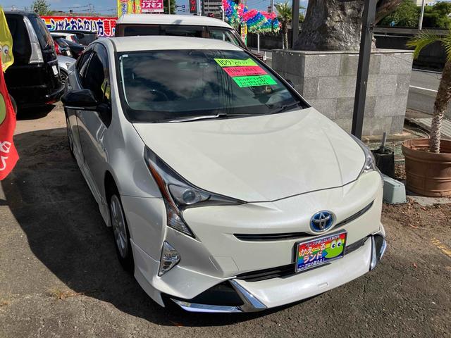 プリウス S ドライブレコーダー ETC バックカメラ ナビ TV エアロ アルミホイール オートライト LEDヘッドランプ CVT スマートキー アイドリングストップ 電動格納ミラー 盗難防止システム CD(15枚目)