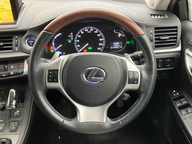 CT CT200h バージョンL ドライブレコーダー ETC バックカメラ ナビ TV クリアランスソナー オートクルーズコントロール アルミホイール オートライト ヘッドライトウォッシャー パワーシート 革シート スマートキー(3枚目)