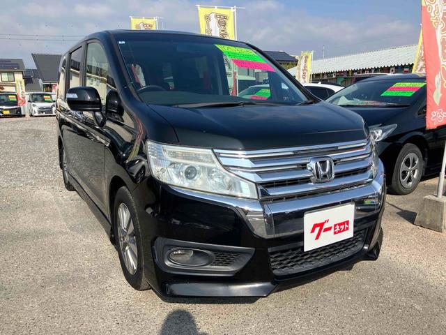 ステップワゴンスパーダ Z ETC バックカメラ ナビ TV 両側電動スライドドア オートライト HID サンルーフ スマートキー アイドリングストップ 電動格納ミラー 3列シート CVT アルミホイール CD DVD再生(14枚目)