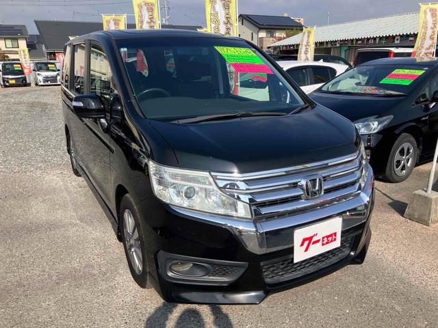 ステップワゴンスパーダ Z ETC バックカメラ ナビ TV 両側電動スライドドア オートライト HID サンルーフ スマートキー アイドリングストップ 電動格納ミラー 3列シート CVT アルミホイール CD DVD再生(21枚目)