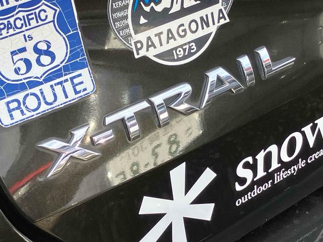 エクストレイル ２０Ｘ　バックカメラ　ナビ　ＴＶ　オートライト　アルミホイール　スマートキー　アイドリングストップ　電動格納ミラー　シートヒーター　ＣＶＴ　盗難防止システム　衝突安全ボディ　ＣＤ　ＤＶＤ再生　ＡＢＳ　ＥＳＣ（17枚目）