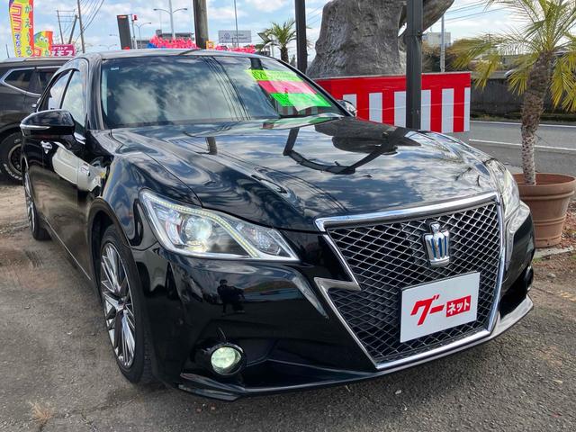 クラウンハイブリッド アスリートＳ　ＥＴＣ　オートクルーズコントロール　バックカメラ　ナビ　ＴＶ　アルミホイール　オートライト　ＨＩＤ　ＣＶＴ　シートヒーター　スマートキー　電動格納ミラー　盗難防止システム　パワーシート　ＣＤ（12枚目）
