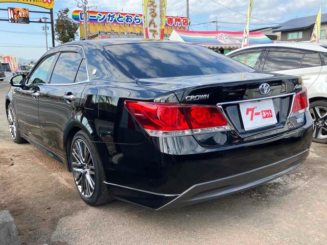 クラウンハイブリッド アスリートＳ　ＥＴＣ　オートクルーズコントロール　バックカメラ　ナビ　ＴＶ　アルミホイール　オートライト　ＨＩＤ　ＣＶＴ　シートヒーター　スマートキー　電動格納ミラー　盗難防止システム　パワーシート　ＣＤ（17枚目）