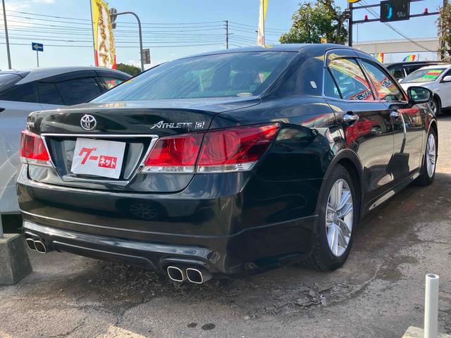 クラウン アスリートＳ　ＥＴＣ　オートクルーズコントロール　バックカメラ　ナビ　ＴＶ　アルミホイール　オートライト　ＨＩＤ　ＡＴ　スマートキー　電動格納ミラー　盗難防止システム　パワーシート　ＣＤ　ＤＶＤ再生　ＵＳＢ（15枚目）