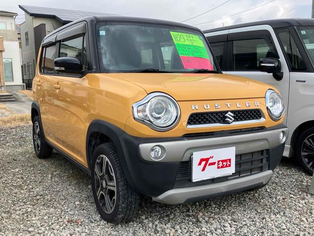 ハスラー Ｘ　ＥＴＣ　バックカメラ　ナビ　ＴＶ　レーンアシスト　衝突被害軽減システム　オートライト　ＨＩＤ　スマートキー　アイドリングストップ　電動格納ミラー　シートヒーター　ベンチシート　ＣＶＴ　盗難防止システム（14枚目）