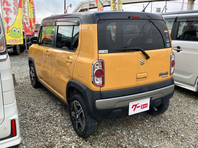 ハスラー Ｘ　ＥＴＣ　バックカメラ　ナビ　ＴＶ　レーンアシスト　衝突被害軽減システム　オートライト　ＨＩＤ　スマートキー　アイドリングストップ　電動格納ミラー　シートヒーター　ベンチシート　ＣＶＴ　盗難防止システム（18枚目）