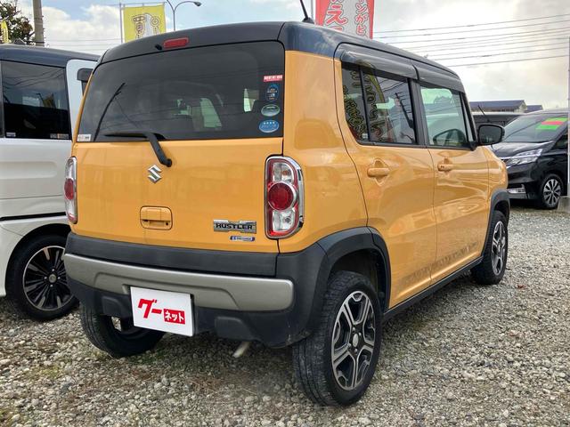 ハスラー Ｘ　ＥＴＣ　バックカメラ　ナビ　ＴＶ　レーンアシスト　衝突被害軽減システム　オートライト　ＨＩＤ　スマートキー　アイドリングストップ　電動格納ミラー　シートヒーター　ベンチシート　ＣＶＴ　盗難防止システム（21枚目）