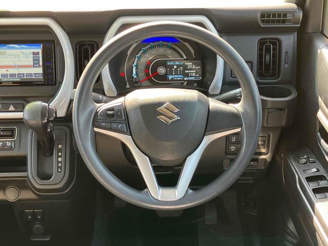 ハスラー ハイブリッドＧ　ＥＴＣ　バックカメラ　ナビ　ＴＶ　クリアランスソナー　レーンアシスト　衝突被害軽減システム　オートライト　スマートキー　アイドリングストップ　電動格納ミラー　シートヒーター　ＣＶＴ　盗難防止システム（3枚目）