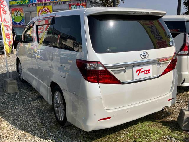 アルファード 240S ETC バックカメラ ナビ TV クリアランスソナー 両側電動スライドドア オートライト HID サンルーフ スマートキー 電動格納ミラー 後席モニター 3列シート CVT アルミホイール CD(17枚目)