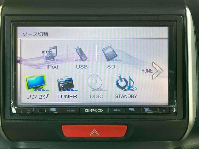 Ｎ－ＢＯＸ Ｇ・Ｌパッケージ　ＥＴＣ　両側電動スライドドア　ナビ　ＴＶ　スマートキー　アイドリングストップ　電動格納ミラー　ベンチシート　ＣＶＴ　盗難防止システム　ＡＢＳ　ＥＳＣ　ＣＤ　ＤＶＤ再生　アルミホイール　衝突安全ボディ（5枚目）