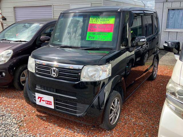 Ｎ－ＢＯＸ Ｇ・Ｌパッケージ　ＥＴＣ　両側電動スライドドア　ナビ　ＴＶ　スマートキー　アイドリングストップ　電動格納ミラー　ベンチシート　ＣＶＴ　盗難防止システム　ＡＢＳ　ＥＳＣ　ＣＤ　ＤＶＤ再生　アルミホイール　衝突安全ボディ（10枚目）