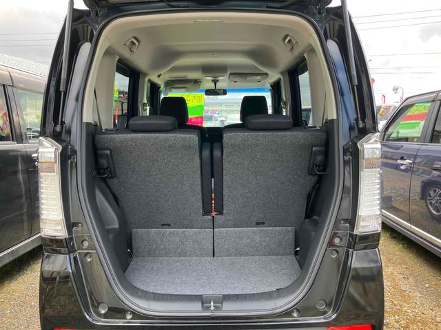 Ｎ－ＢＯＸカスタム Ｇ・Ｌパッケージ　ＥＴＣ　両側スライド・片側電動　ナビ　ＴＶ　オートライト　ＨＩＤ　スマートキー　アイドリングストップ　電動格納ミラー　ベンチシート　ＣＶＴ　盗難防止システム　ＡＢＳ　ＥＳＣ　ＣＤ　ＤＶＤ再生（23枚目）
