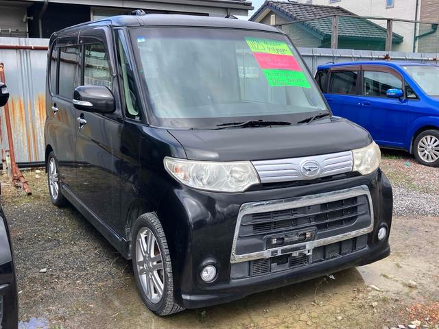 タント カスタムＲＳ　バックカメラ　電動スライドドア　ナビ　ＴＶ　ＨＩＤ　スマートキー　アイドリングストップ　電動格納ミラー　ＣＶＴ　盗難防止システム　ＡＢＳ　ＣＤ　ＤＶＤ再生　Ｂｌｕｅｔｏｏｔｈ　アルミホイール（14枚目）