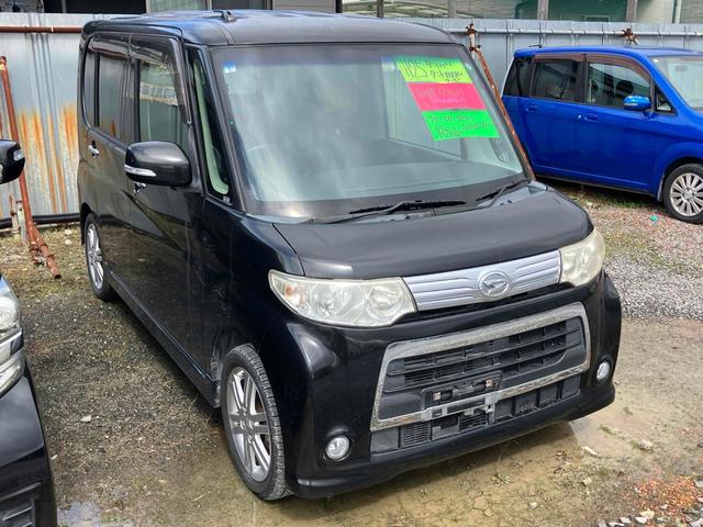 タント カスタムＲＳ　バックカメラ　電動スライドドア　ナビ　ＴＶ　ＨＩＤ　スマートキー　アイドリングストップ　電動格納ミラー　ＣＶＴ　盗難防止システム　ＡＢＳ　ＣＤ　ＤＶＤ再生　Ｂｌｕｅｔｏｏｔｈ　アルミホイール（15枚目）