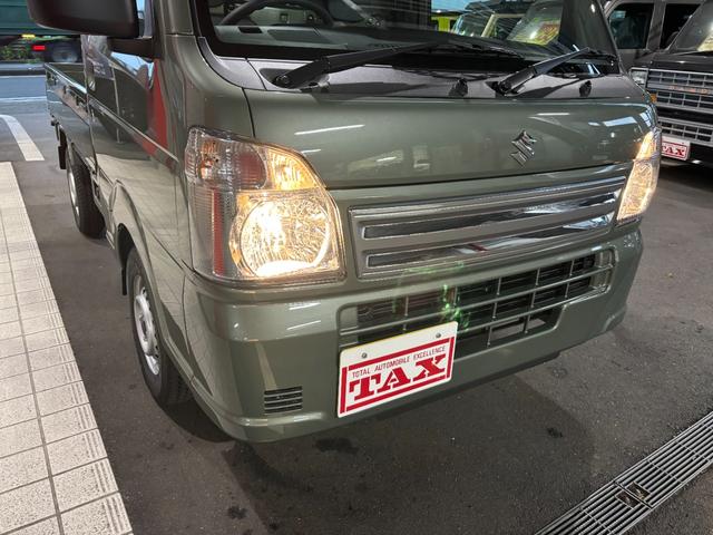 キャリイトラック ＫＣエアコン・パワステ　ＰＳ・ＰＷ・ＦＡＴ・セーフティサポート・キーレス・Ｗエアバック（21枚目）