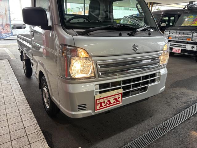 キャリイトラック ＫＣエアコン・パワステ　ＰＳ・ＰＷ・５速ＭＴ・セーフティサポート・キーレス・４ＷＤ（8枚目）