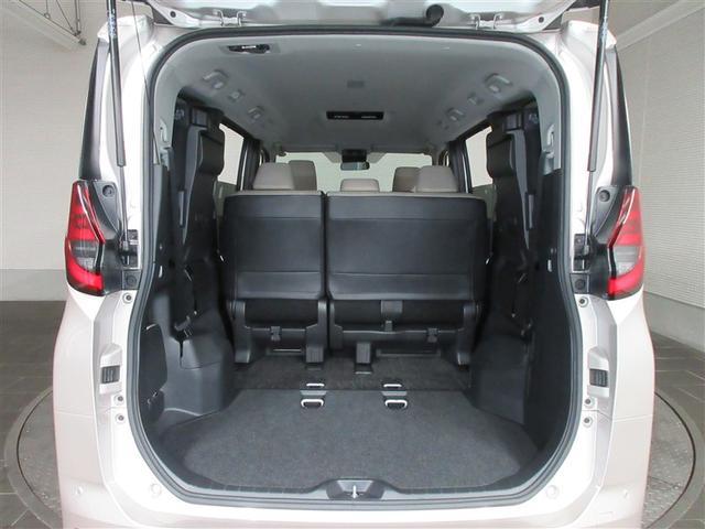 ノア G フルセグ メモリーナビ バックカメラ 衝突被害軽減システム ETC 両側電動スライド LEDヘッドランプ 乗車定員8人 3列シート 記録簿(35枚目)