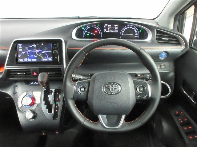 シエンタ ハイブリッドＧ　クエロ　フルセグ　メモリーナビ　ＤＶＤ再生　バックカメラ　衝突被害軽減システム　ＥＴＣ　ドラレコ　両側電動スライド　ＬＥＤヘッドランプ　ウオークスルー　乗車定員７人　３列シート　フルエアロ　記録簿（5枚目）