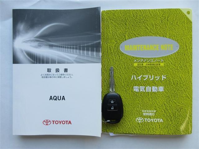 アクア Ｓ　ワンセグ　メモリーナビ　バックカメラ　ＥＴＣ　記録簿（33枚目）
