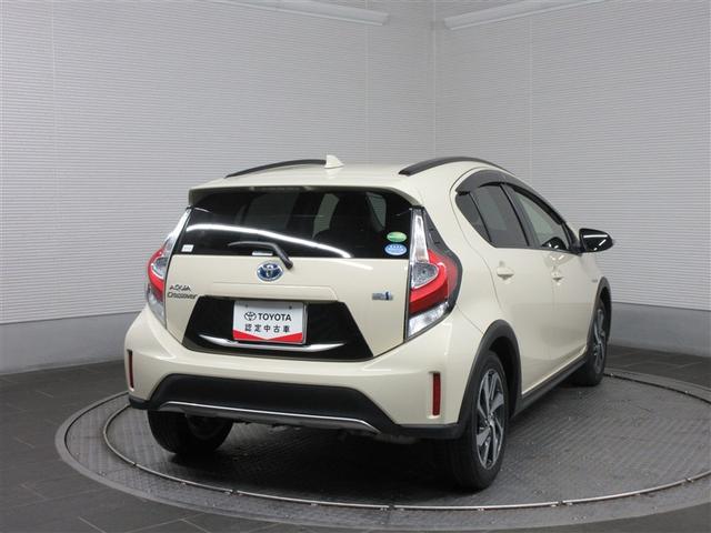 アクア クロスオーバー　フルセグ　メモリーナビ　ＤＶＤ再生　バックカメラ　衝突被害軽減システム　ＥＴＣ　ＬＥＤヘッドランプ　記録簿（3枚目）