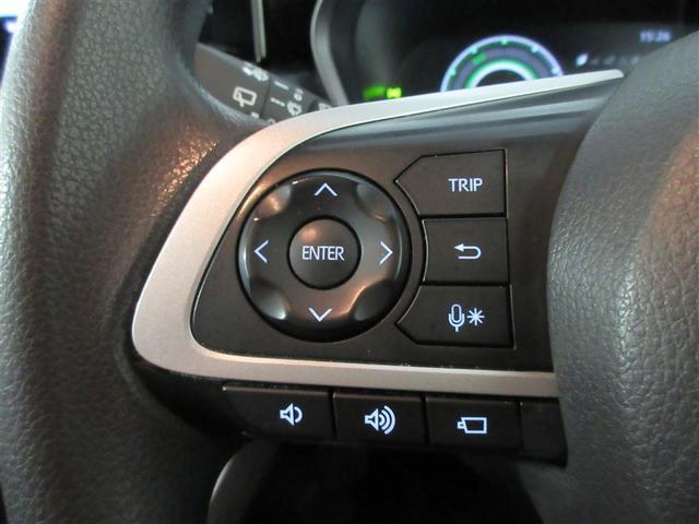 �n���h���ɑ������ꂽ�X�e�A�����O�X�C�b�`�B��Ƀi�r��I�[�f�B�I�ƘA�g���đ���o���܂��B