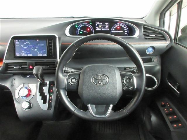 シエンタ ハイブリッドG フルセグ メモリーナビ DVD再生 バックカメラ ETC 両側電動スライド ウオークスルー 乗車定員7人 3列シート 記録簿(6枚目)