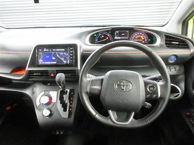 シエンタ ハイブリッドＧ　ワンセグ　メモリーナビ　バックカメラ　衝突被害軽減システム　ＥＴＣ　ドラレコ　両側電動スライド　ウオークスルー　乗車定員７人　３列シート　記録簿（5枚目）