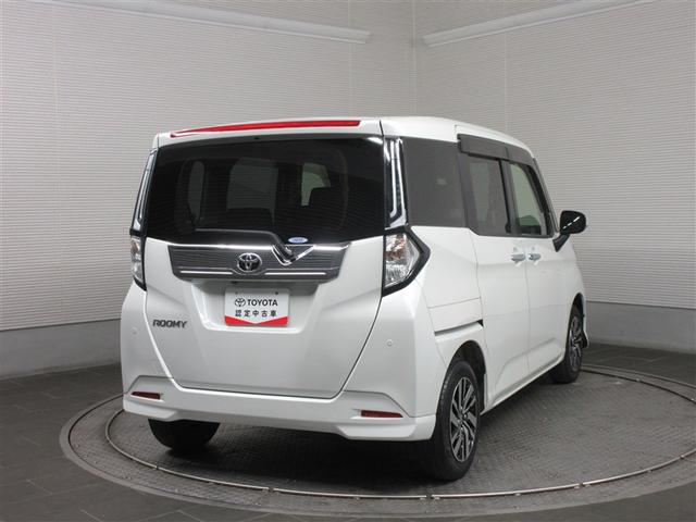 ルーミー カスタムＧ　フルセグ　メモリーナビ　ＤＶＤ再生　バックカメラ　衝突被害軽減システム　ＥＴＣ　両側電動スライド　ＬＥＤヘッドランプ　ウオークスルー　記録簿　アイドリングストップ（3枚目）