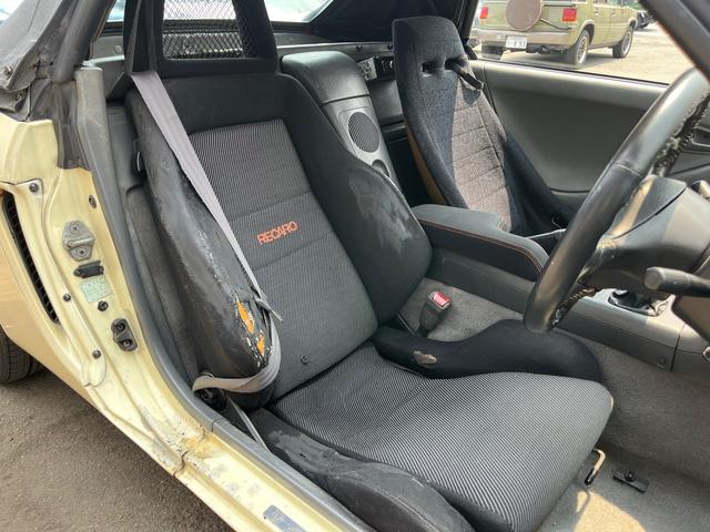ビート ベースグレード　ＲＢアルミホイール　スクリーン新品　オープン　車検令和８年７月（10枚目）