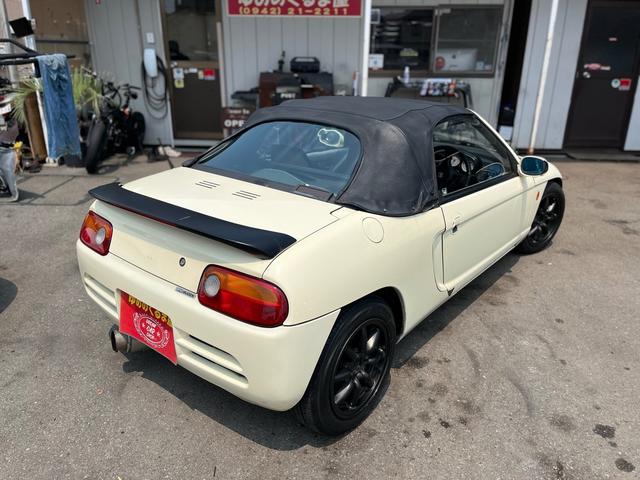ビート ベースグレード　ＲＢアルミホイール　スクリーン新品　オープン　車検令和８年７月（27枚目）