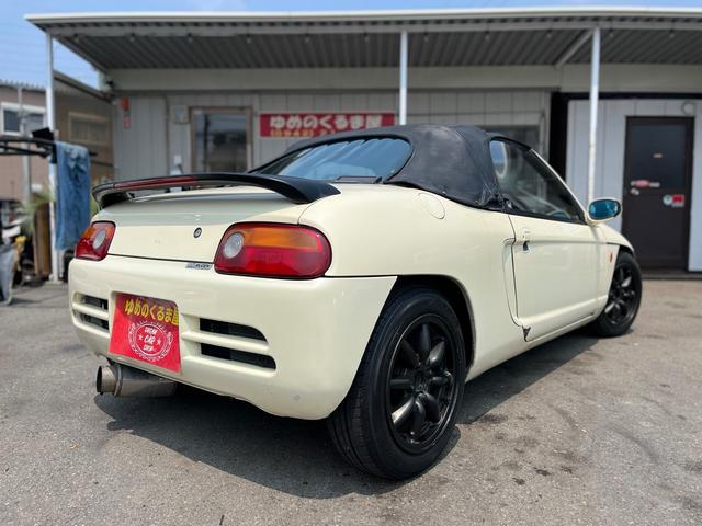 ビート ベースグレード　ＲＢアルミホイール　スクリーン新品　オープン　車検令和８年７月（28枚目）